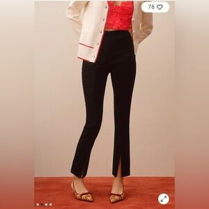 Maeve by Anthropologie Split-Front Pull-On Pants Sz S/2